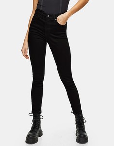 Черные джинсы из переработанного смесового хлопка Topshop Jamie-Черный цвет