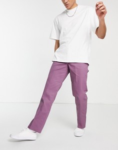 Фиолетовые брюки узкого кроя в рабочем стиле Dickies 872-Фиолетовый цвет