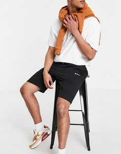 Шорты с окантовкой и поясом в рубчик Ben Sherman-Черный