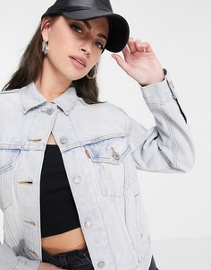 Светло-голубая джинсовая куртка Levis Original-Голубой Levis®