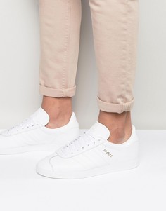 Белые кроссовки adidas Originals Gazelle BB5498-Белый