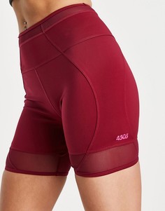 Шорты-леггинсы с сетчатыми вставками ASOS 4505 Hourglass-Красный