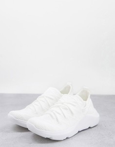 Белые вязаные кроссовки ASOS DESIGN Dewi-Белый