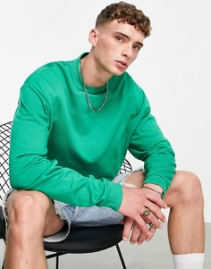 Зеленый oversize-свитшот ASOS DESIGN-Зеленый цвет