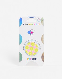 Розовая подставка-держатель для телефона PopSockets Pink Lemonade-Бесцветный