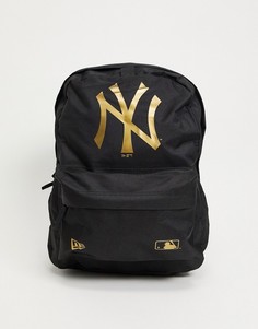 Черный рюкзак с логотипом New Era