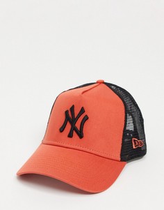 Оранжевая кепка New Era-Оранжевый цвет