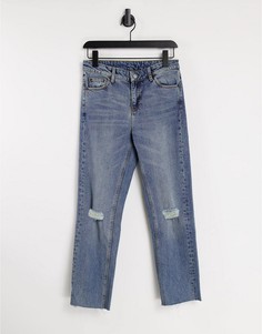 Голубые суперзауженные джинсы Dr Denim Еdiе-Голубой