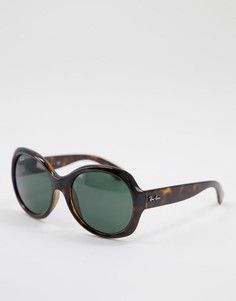 Oversized солнцезащитные очки Ray-Ban 0RB4191-Коричневый цвет