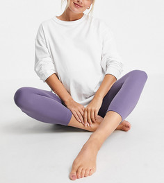 Леггинсы-капри для йоги ASOS 4505 Maternity-Фиолетовый цвет