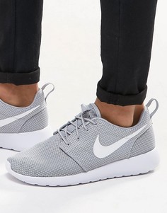 Серые кроссовки Nike Roshe Run 511881-023-Серый