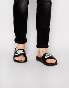 Шлепанцы Nike Benassi JDI-Черный цвет