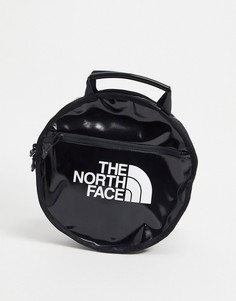 Черная круглая сумка The North Face Base Camp-Черный