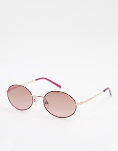 Круглые солнцезащитные очки Marc Jacobs 408/S-Розовый цвет