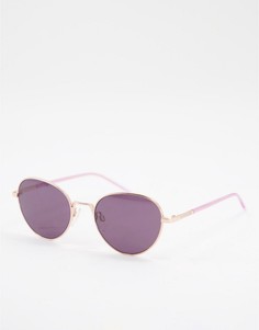 Солнцезащитные очки-авиаторы Moschino Love-Черный цвет