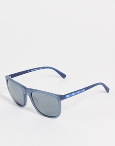 Квадратные солнцезащитные очки Emporio Armani-Черный цвет