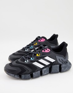 Черные кроссовки с тремя полосками adidas Training Climacool Vento-Черный цвет