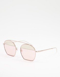 Солнцезащитные очки с линзами в стиле колор-блок Emporio Armani-Розовый цвет