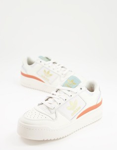 Белые кроссовки с пастельной отделкой adidas Originals Forum Bold-Черный цвет