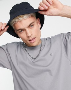 Серая премиум-футболка adidas Originals adicolor Contempo-Серый