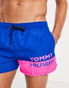 Синие шорты для плавания Tommy Hilfiger-Голубой