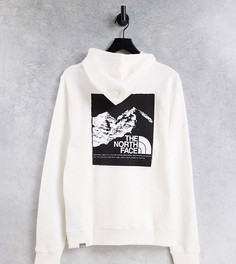 Худи белого цвета с графическим принтом The North Face – эксклюзивно для ASOS-Белый