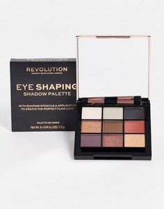 Палетка теней для век с моделирующим эффектом Revolution-Разноцветный