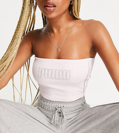 Розовый топ-бандо PUMA Icons 2.0 Fashion-Розовый цвет