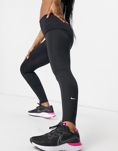 Черные леггинсы Nike Training One Sculpt 2.0-Черный цвет