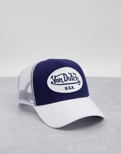 Белая кепка Von Dutch-Белый