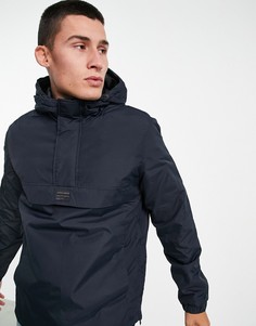Темно-синяя куртка без застежки Jack & Jones Originals-Темно-синий