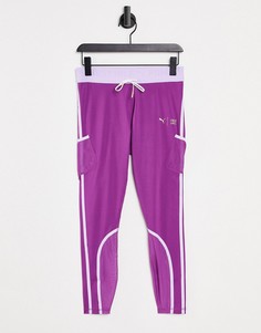 Фиолетовые леггинсы Puma Training First Mile-Фиолетовый цвет