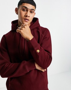 Бордовый худи Carhartt WIP-Красный