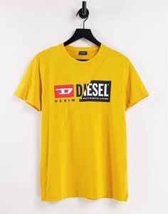 Желтая футболка Diesel T-Diego-Cuty-Желтый