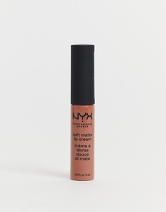 Матовая мягкая кремовая губная помада NYX Professional Makeup – Abu Dhabi-Розовый цвет