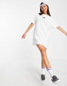 Белое платье-футболка Vans Center V-Белый
