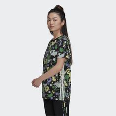 Футболка свободного кроя Floral adidas Originals