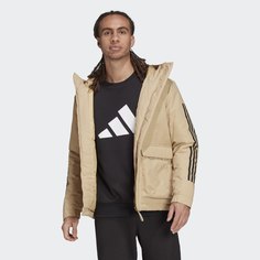 Куртка с капюшоном Utilitas 3-Stripes (Унисекс) adidas Performance