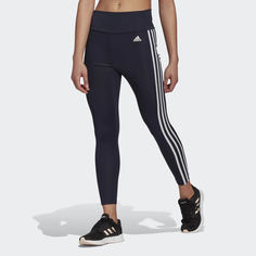 Леггинсы для фитнеса Designed To Move 3-Stripes 7/8 adidas Performance