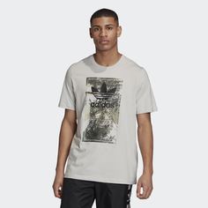 Футболка CAMO TONGUE TEE adidas Originals