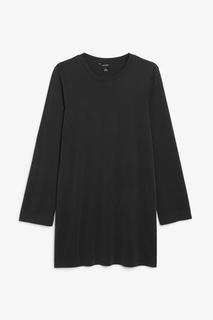 Мини-платье с длинными рукавами Monki