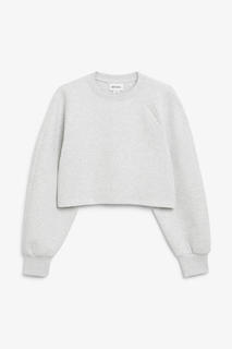 Укороченный свитер из хлопка Monki