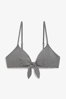 Топ-бикини на мягкой подкладке с завязками спереди Monki