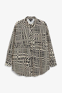 Просторная хлопковая рубашка Monki