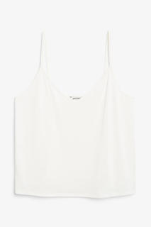 Майка с V-образным вырезом Monki