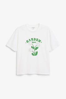 Футболка из хлопка Monki