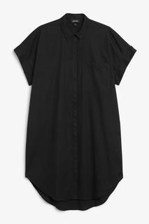 Платье-рубашка миди силуэта оверсайз Monki