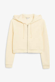 Укороченная худи на молнии Monki