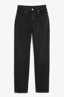 Черные удлиненные джинсы Taiki Monki