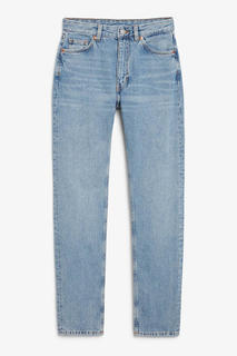 Удлиненные джинсы Kimomo приглушенного синего цвета Monki